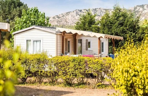 Cheval-Blanc House | Campsite Les Rives du Luberon * - Classic 3-room mobile home for 4/6 people Air-conditioned
