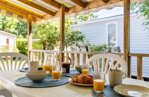Bois-de-Cene House | Campsite maeva Escapades Le Bois Joli * - Mobile Home Cozy 3 Rooms 5 People + TV