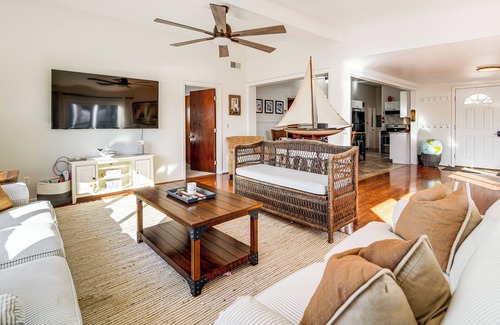 Mystic Island House | Canal-Front Home w/Dock in Little Egg Harbor!
