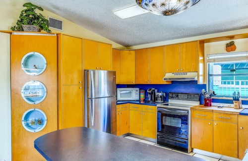 Blue Waters House | Canal-front home with WiFi, parking, and easy access to open water