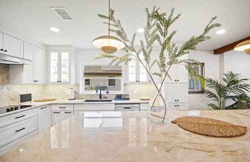 Palm Harbor House | Canalfront with Pool Kayaks Bikes & Boat Access