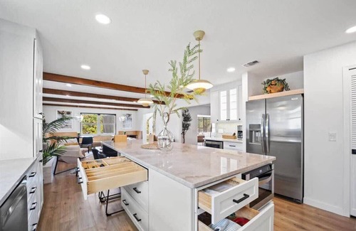 Palm Harbor House | Canalfront with Pool Kayaks Bikes & Boat Access