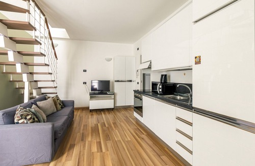 Bovisa Apartment | Candiani Building - Elegant 2-level Apartment with 3 bedroms