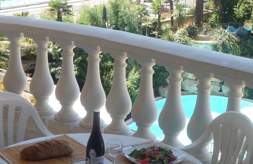 Cannes La Bocca Apartment | #Cannes Seafront Beach Pools Wifi Park in Resort Pierre & Vacances3 stars