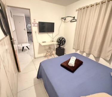 Alto da Boa Vista House | Cantinho Aconchegante - Quarto 01 AR-condicionado