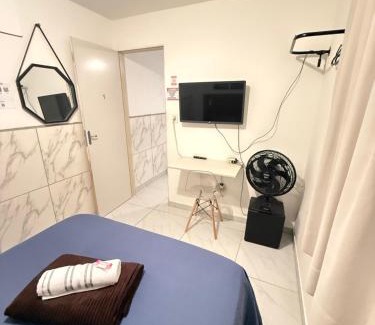 Alto da Boa Vista House | Cantinho Aconchegante - Quarto 01 AR-condicionado