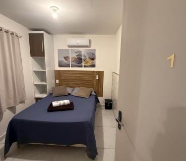 Alto da Boa Vista House | Cantinho Aconchegante - Quarto 01 AR-condicionado