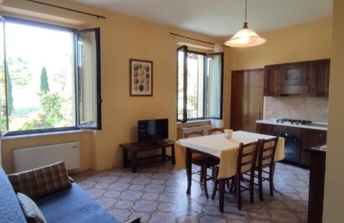 Colle di Val d'Elsa Apartment | "CAPPELLA" 2 bedroom apt in the Tuscan countryside in Colle di Val d'Elsa