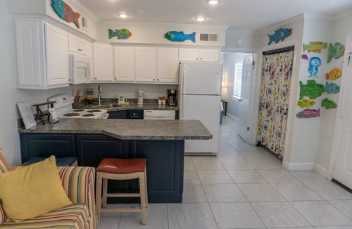 Crystal Beach Condo | Capri by the Gulf 101, Beachfront Beauty Just Steps from the Water!