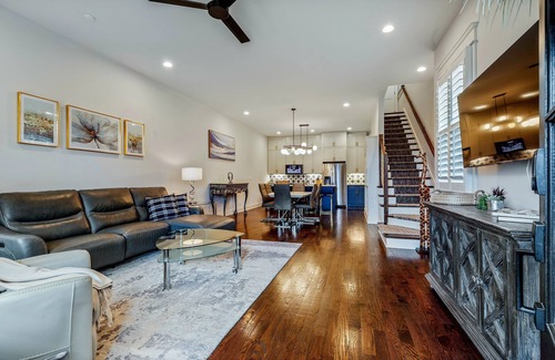 Salemtown House | Captivating 3 BR, 3 BA Furnished Home in Prized Downtown Family Neighborhood