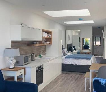 Carbis Bay Apartment | Carbis Daze Ocean Views Studio, SuperKing bed St Ives Carbis Bay