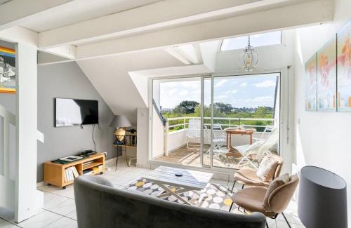 Carnac Apartment | Carnac - Duplex 3 pièces avec piscine, proche plage et WiFi inclus - FR-1-477-212