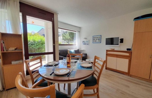 Carnac Apartment | Carnac : Studio Cabine avec Piscine chauffée, proche Plage et Thalasso, Animaux bienvenus - FR-1-477-186