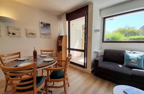 Carnac Apartment | Carnac : Studio Cabine avec Piscine chauffée, proche Plage et Thalasso, Animaux bienvenus - FR-1-477-186
