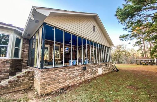 Santee House | Carolina Bea Hive: Lakeside Modern Home+Games+Dock
