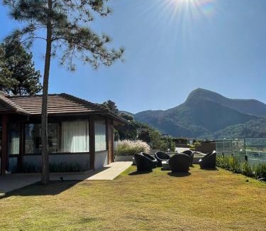 Teresopolis House | Casa 09 Monte Boa Vista - Refúgio com Piscina Privativa, Sauna e Vista das Montanhas
