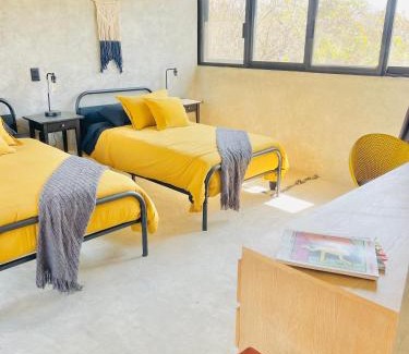 Tepoztlan Villa | Casa Alma 2 with pond, gym & spa