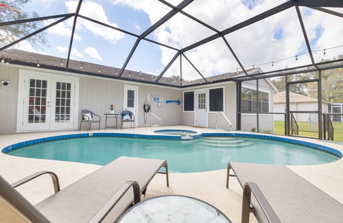 North Port House | 'Casa Bella' Florida Getaway w/Heated Spa & Grill