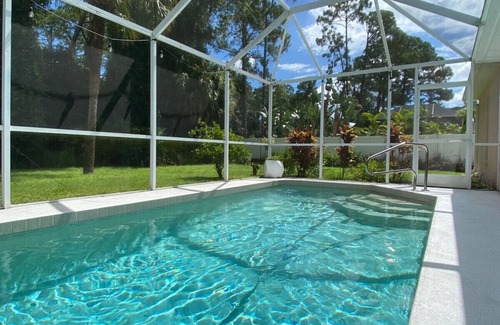 North Port House | Casa Blanca North Port-3/2 Modern Home with Saltwater Pool, 25 min to beaches