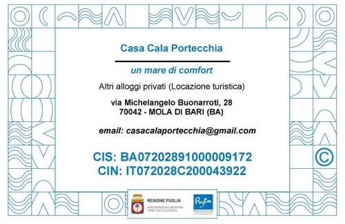Mola di Bari Apartment | Casa Cala Portecchia