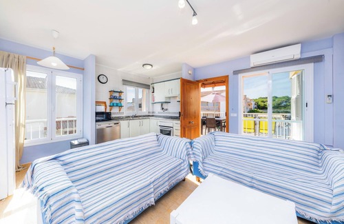 Son Serra de Marina House | "Casa Calma" in First Line to the Sea with Wi-Fi & Balcony