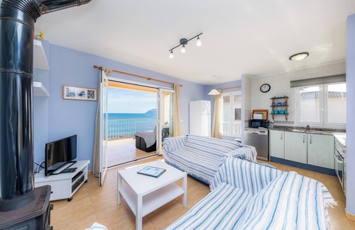Son Serra de Marina House | "Casa Calma" in First Line to the Sea with Wi-Fi & Balcony