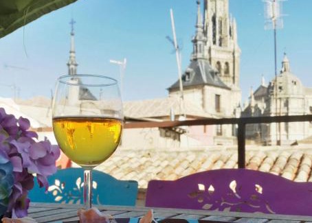 Toledo City Center Apartment | Casa Catedral - terraza privada con vistas en el corazón de Toledo