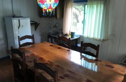 Bocaiuva do Sul House | Casa colonial azul Santuário Bellatrix