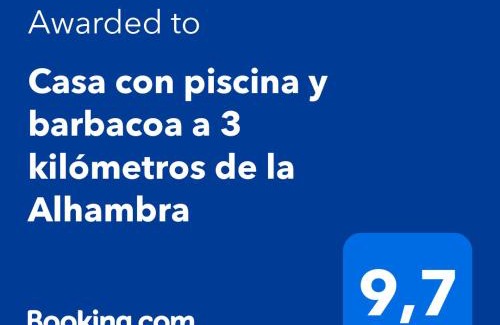 Huetor Vega House | Casa con piscina y barbacoa a 3 kilómetros de la Alhambra
