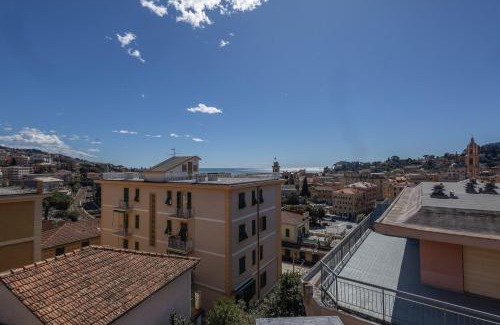 Rapallo Apartment | Casa Daniela - terrazza vista mare super centrale