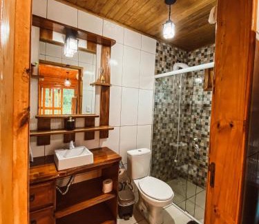 Painel Ski Chalet | Casa de Campo Santa Paulina