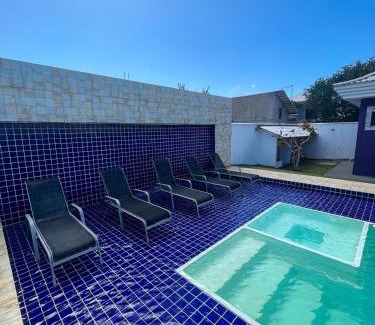 Sao Vicente de Paula House | casa de praia com piscina e hidromassagem
