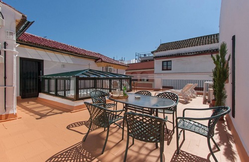 San Bartolome House | Casa de Tintes Duplex Terrace 12 pax