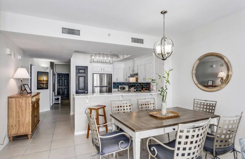 Navarre Beach Apartment | Casa De View: 14th Floor Lux Condo Sleeps 8! Heated Pool and Hot Tub! Includes Beach Service!