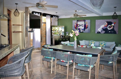 Tequesquitengo House | Casa Las Velarias Hermosa, Lujosa, Equipada con Acceso al Lago de Teques