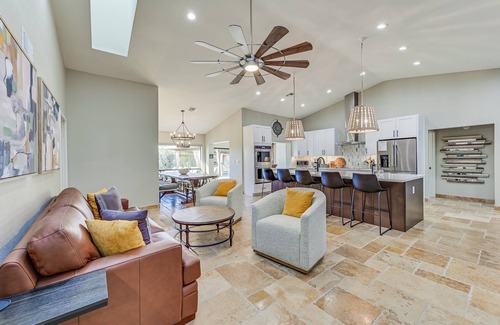 Desert View Village House | Casa Luna | 8BR w/Pool, Hot Tub, Putting Green | Pet Friendly