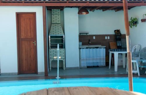 Campeche Leste House | Casa no Campeche, com piscina, à 100 m do mar