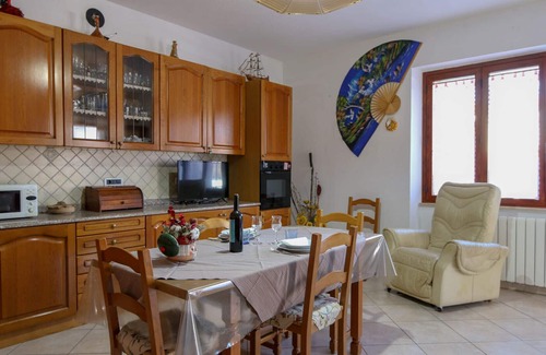 Oliena Apartment | Casa Pia with veranda and parking space