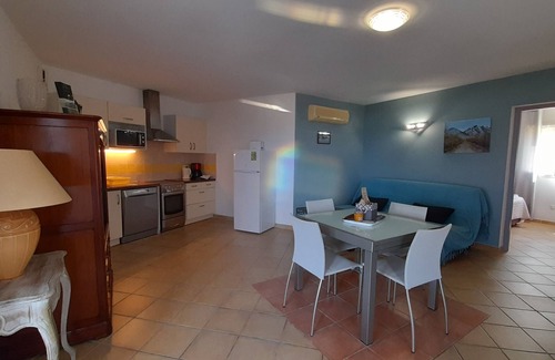 Propriano Apartment | Casa Régina - T3 N ° 1/Ground garden SPACIOUS - sumptuous sea view
