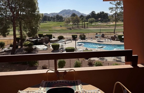 Paradise Valley Village Condo | CASA RANCHERO/Cowboy up looking over the Golf Course.