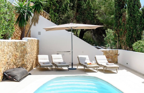 Santa Eulalia del Rio Villa | Casa Zita Mar - Ibiza style villa, beach nearby & magical view