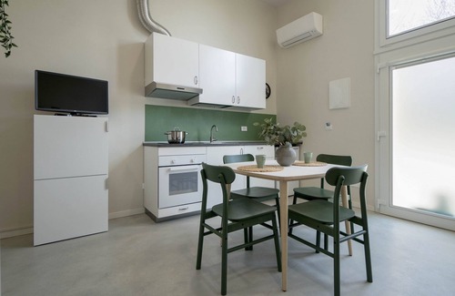Castel San Pietro Terme Apartment | CASADELFALEGNAME-ROVERE-Loft with bathroom-kitchen,3 beds