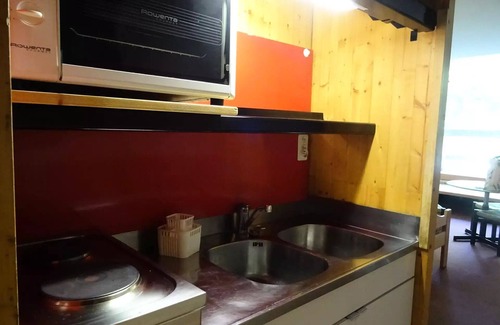 Arc-1600 Apartment | Cascade Residence - Large 3 person studio in Arc 1600, ski to the feet and close to shops