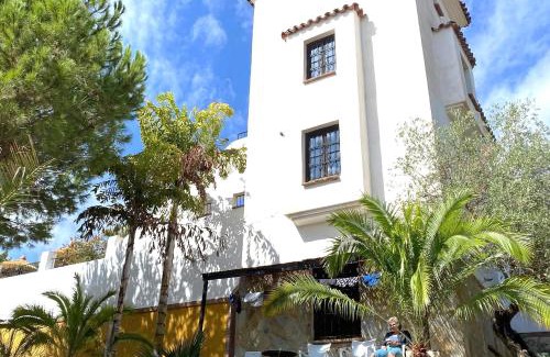 Alozaina Apartment | Castle Tower apartment BERNARD in rural holiday park