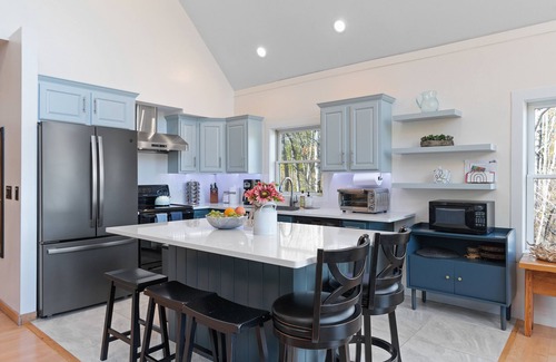 Margaretville House | Catskills Getaway Home W/Hot tub, Game room, fire pit and basketball court