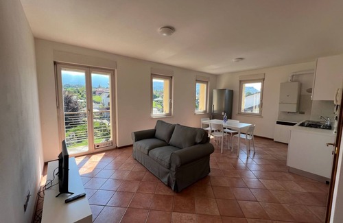 Visome Apartment | Cavallo - Modern two-room apartment with a view of the Dolomites