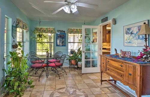 Cedar Creek House | Cedar Creek Vacation Rental on 15 Acres w/ Hot Tub
