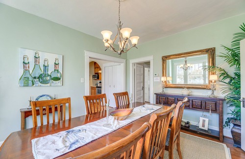 Morehead City House | Central Historic Beaufort Home: Walk to Waterfront
