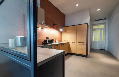 Inner City Budapest Apartment | Central Industrial Luxury Home