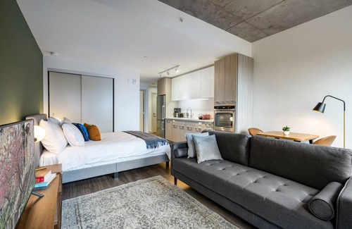 MIT Apartment | Central Kendall Square Studio w/Gym, W/D near MIT & River by Blueground